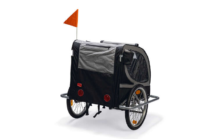 KARLIE Hunde-Fahrradanhänger Doggy Liner Paris